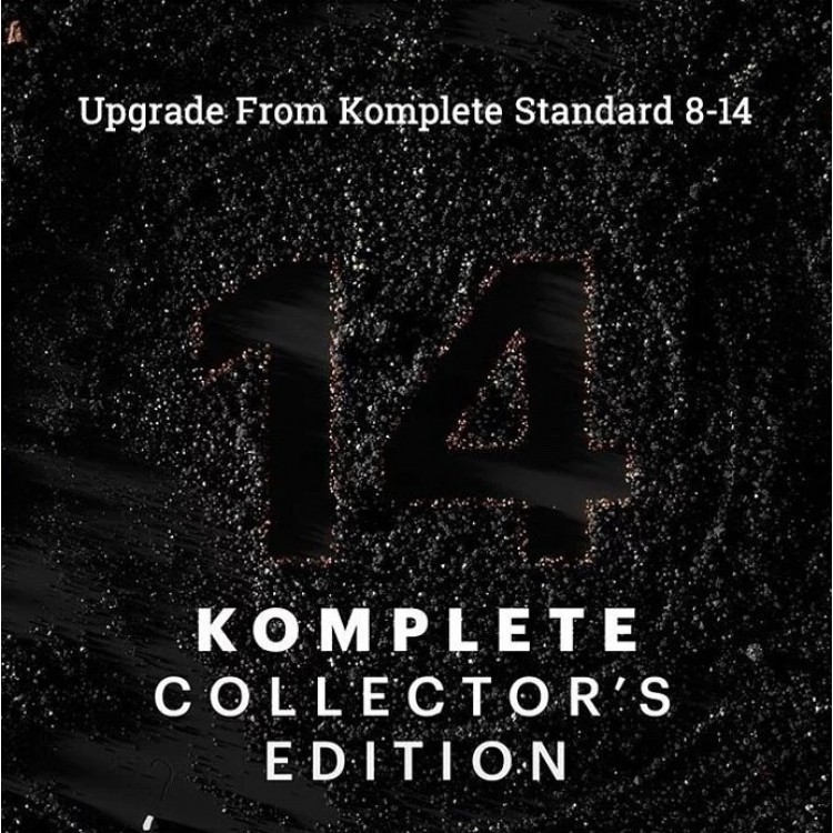 Native Instruments NI KOMPLETE 14 音色軟體 Collector's Edition Upgrade for KOMPLETE 8-14 Standard 升級版本 (序號下載版)